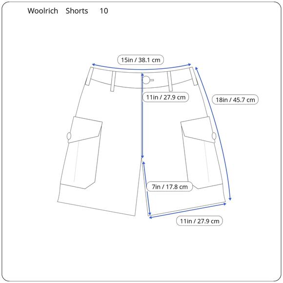 Woolrich Womens 10 Khaki Shorts Waking Safari Classic Minimalist Pleated Retro - Picture 9 of 9